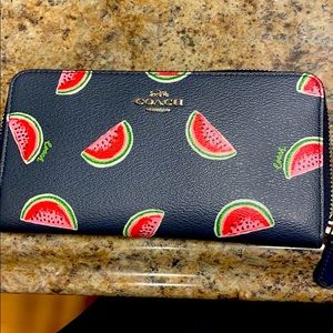 Coach watermelon wallet